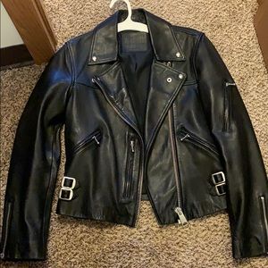 All Saints leather jacket